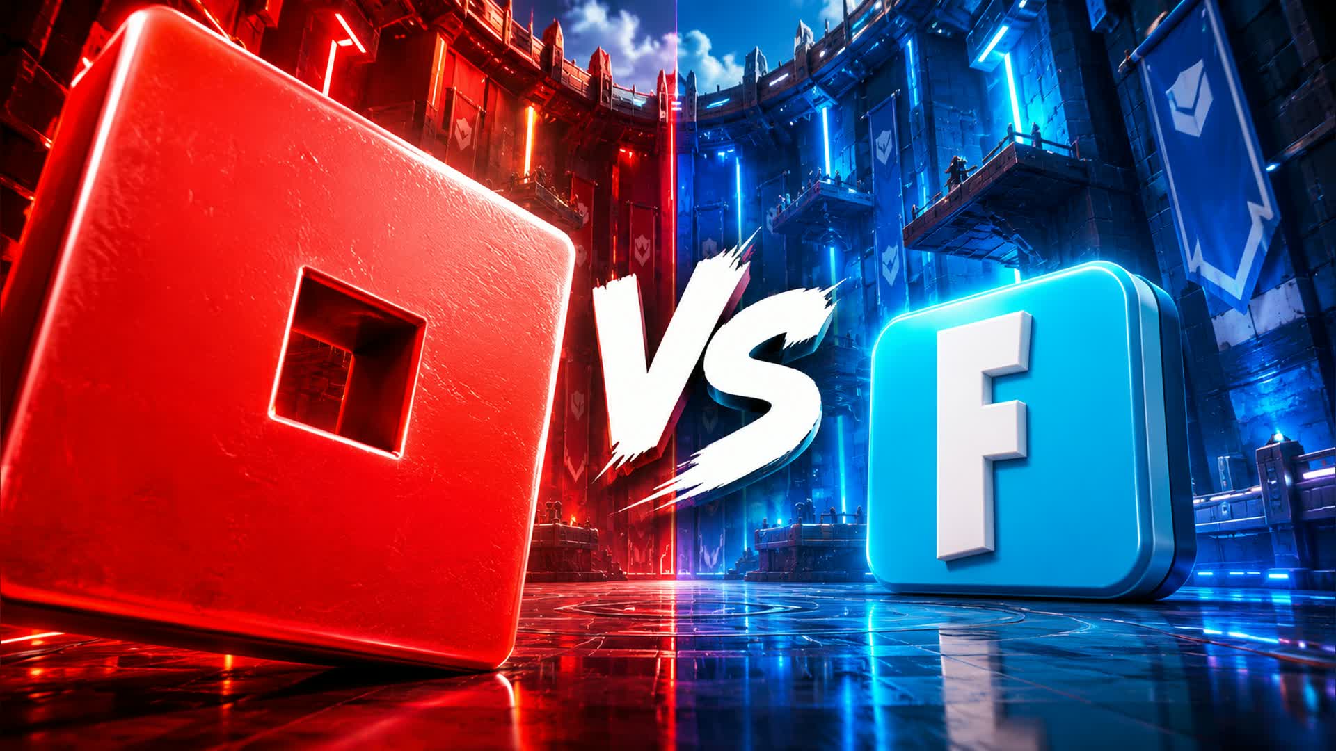 RED VS BLUE FIGHT CIRCUIT 🔴🔵