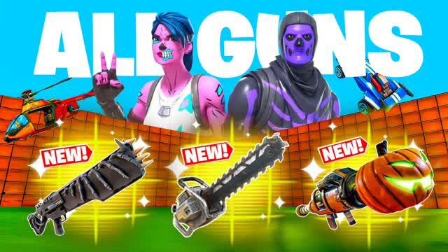 OG 1V1 🎯 ALL GUNS & VEHICLES 🚁 FFA