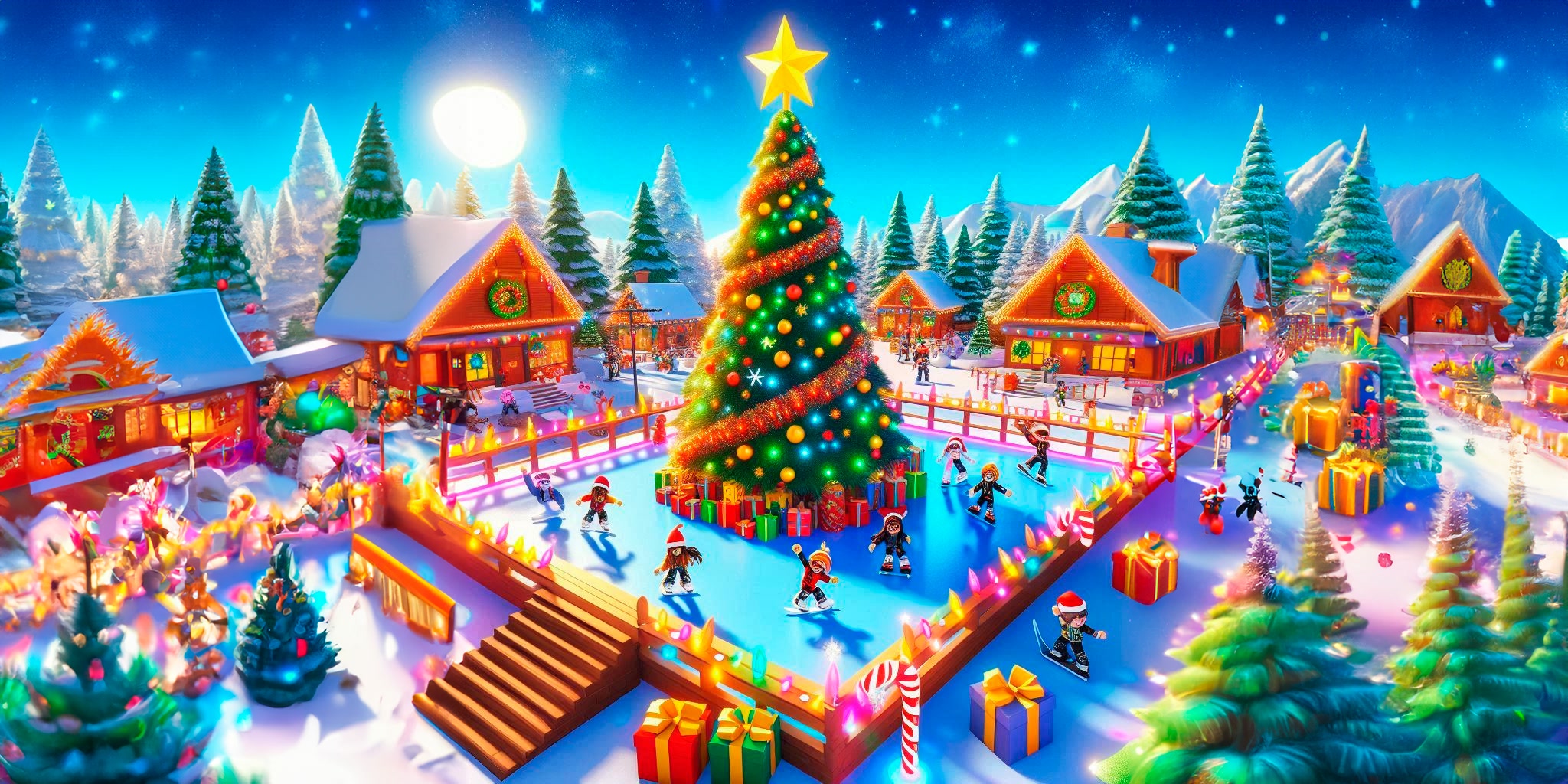 WINTER OBBY PARKOUR - OnlyUp