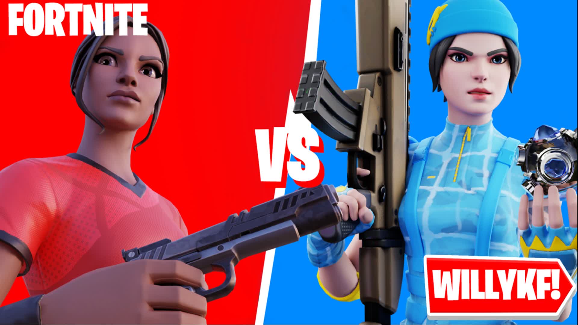 Willykf red vs blue 8885 1100 6994 by willykf fortnite creative