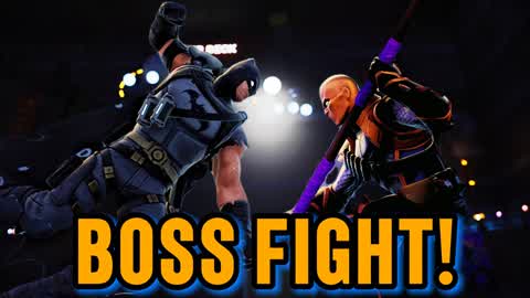 Batman Vs Deathstroke Boss Fight!