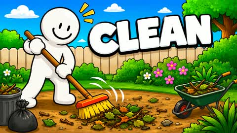 CLEAN THE GARDEN [SIMULATOR]🌿🌿
