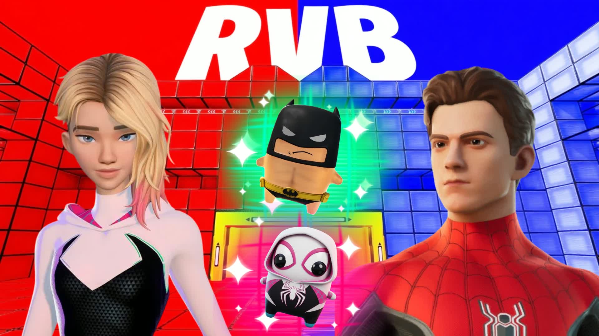RED VS BLUE SPIDER BRAND NEW DAY🔵🔴