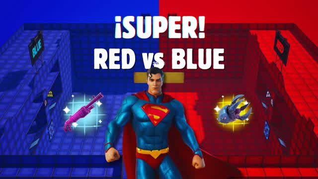 🔴 Super REDs vs BLUEs 🔵