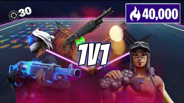 1V1 build and box fights
