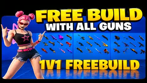 1v1 FREE BUILD WITH ALL GUNS