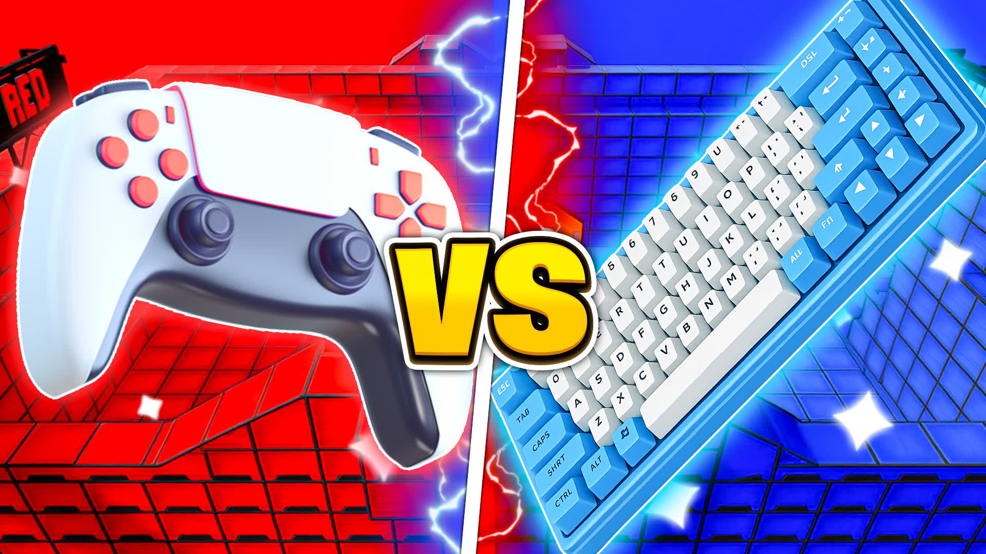 EXTRA CONSOLE VS PC RED VS BLUE🔴🔵
