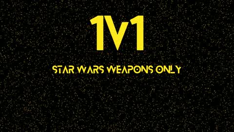 1v1 Starwars guns only
