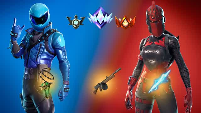 LEGENDARY RED VS BLUE 🔴🔵