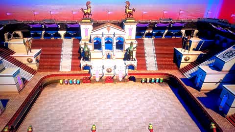 Mini coliseo colosal