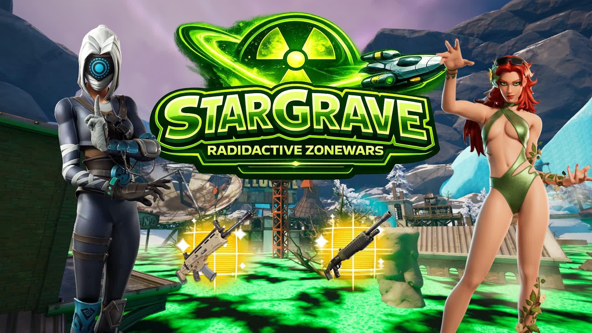 STARGRAVESの放射性ゾーンウォーズ☢️🌀