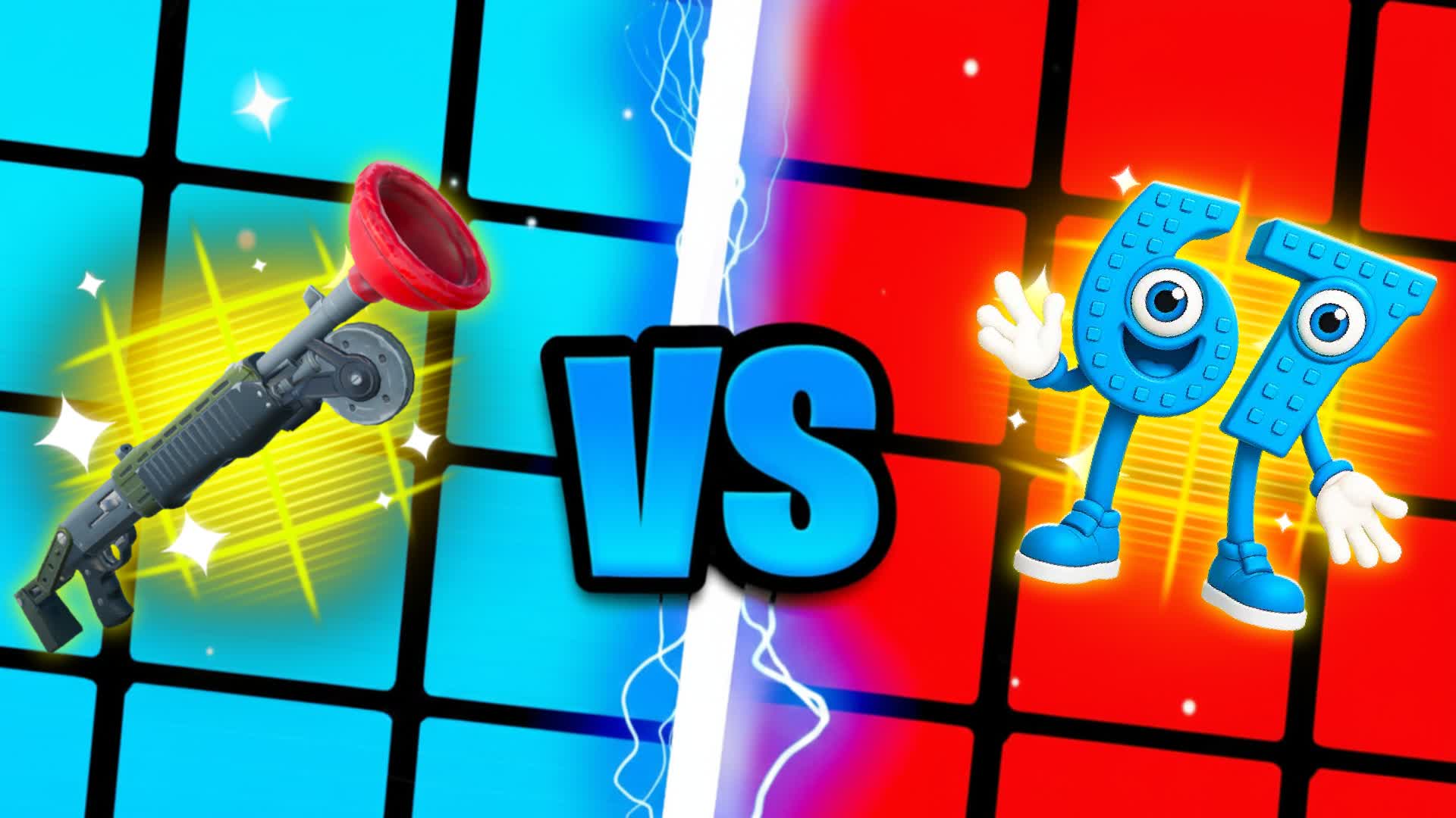 SUPER AMAZING RED VS BLUE 🔴🔵