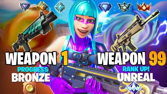 ⭐RANKED TILTED GUN GAME ONE SHOT 🎯