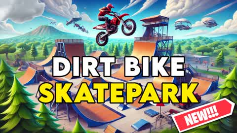 DIRT BIKE MOTO X SKATEPARK🏍️