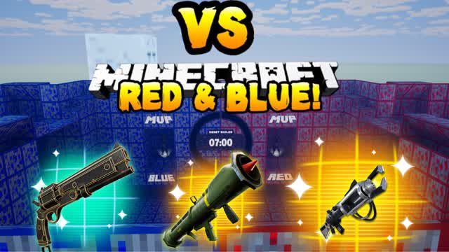 RED VS BLUE MINECRAFT EDITION