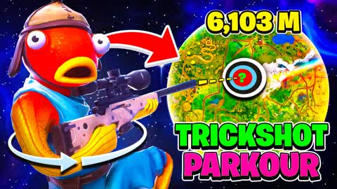THE CRAZY TRICKSHOT PARKOUR 🎯