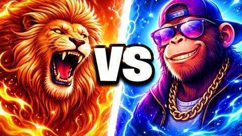 ANIMALS RED VS BLUE🔴🔵