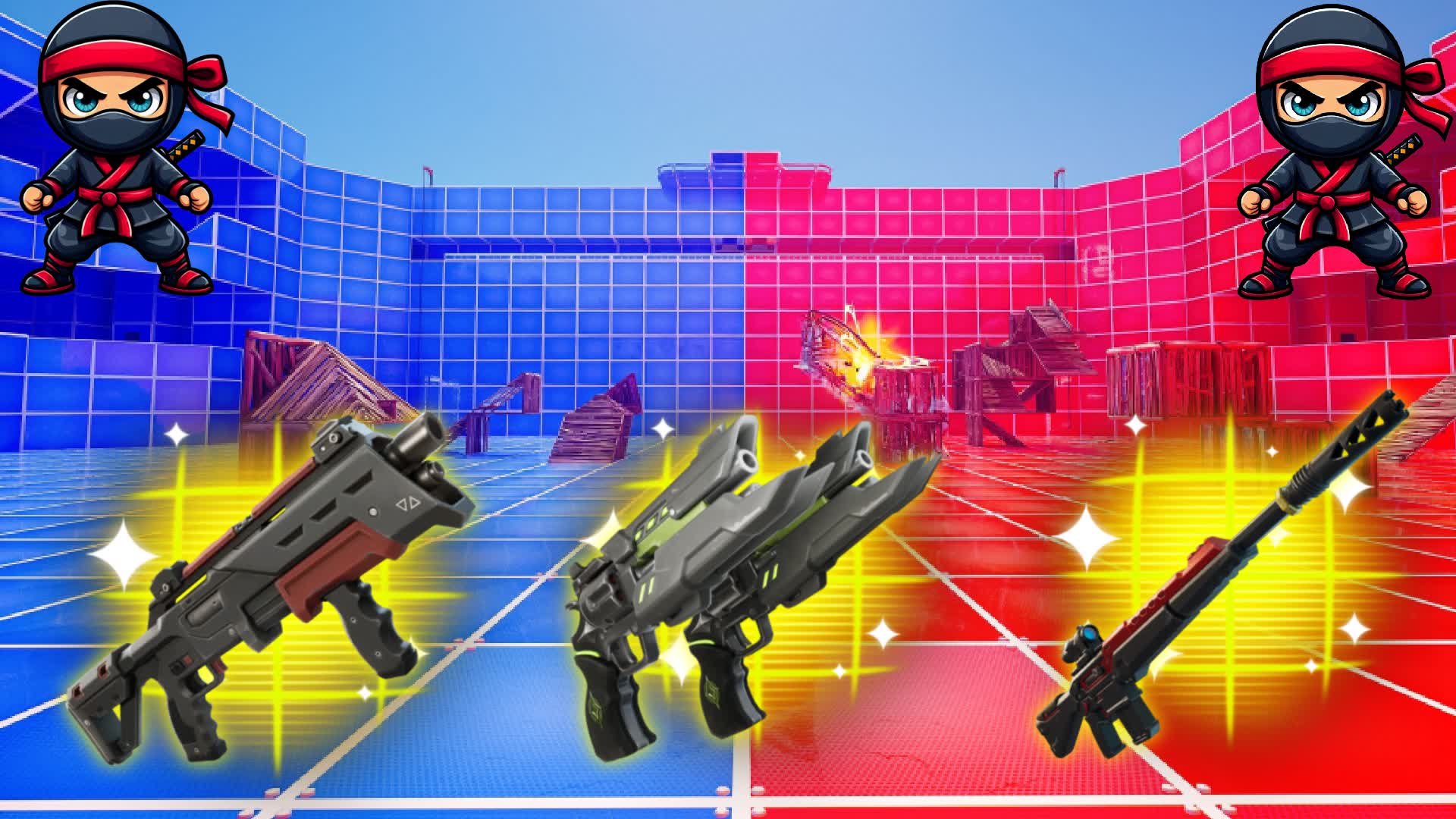 IMPOSSIBLE RED VS BLUE 🔴🔵 FIGHT