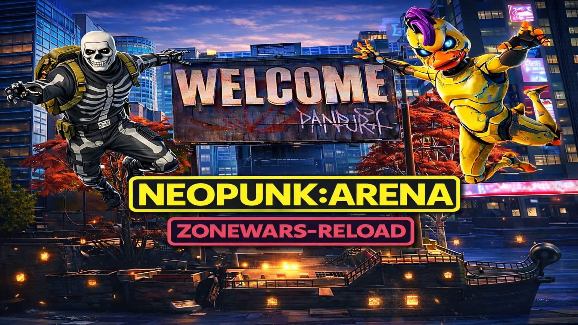NeoPunk Arena: RELOAD🧨 30 Players