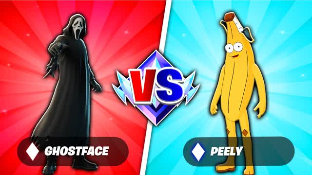 CRAZY GHOSTFACE VS PEELY🔴🔵