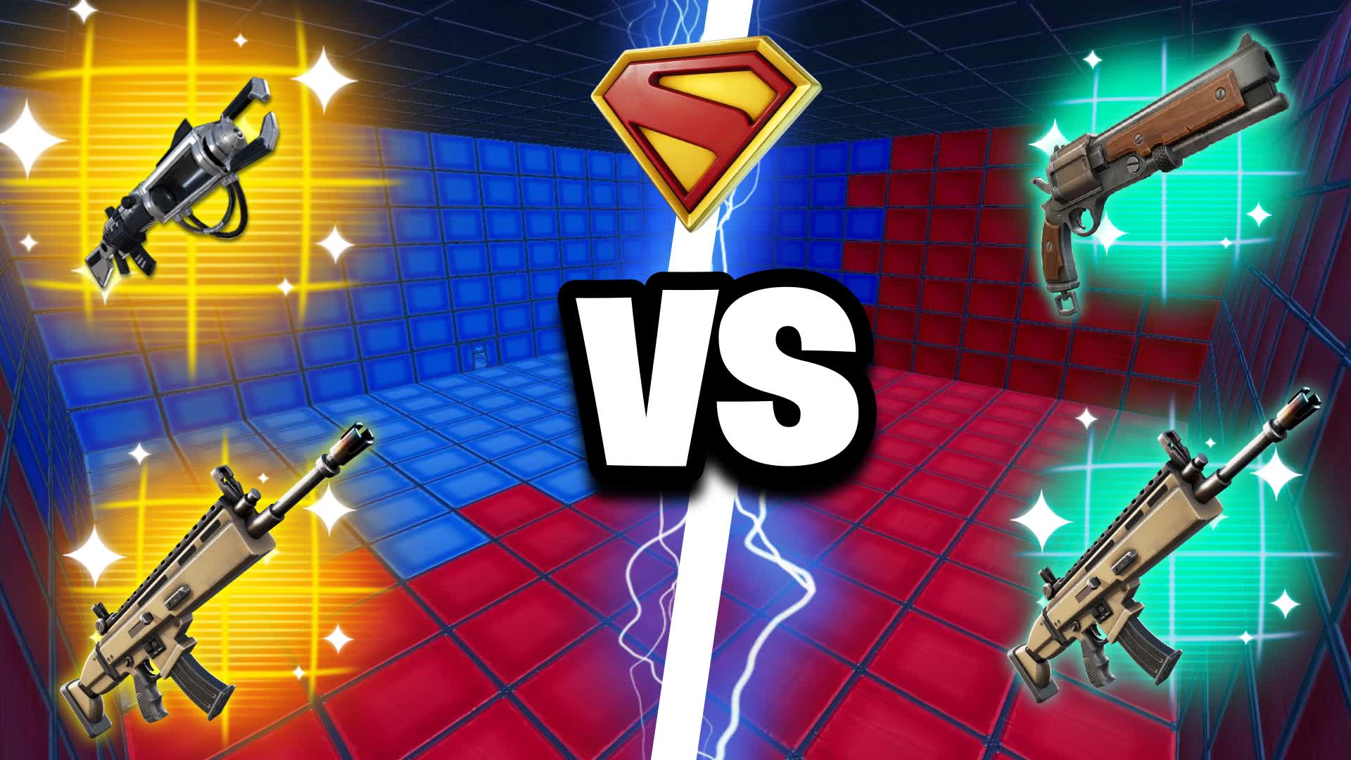 EXTREM SUPER POWERS ✨ RED VS BLUE 🔴🔵