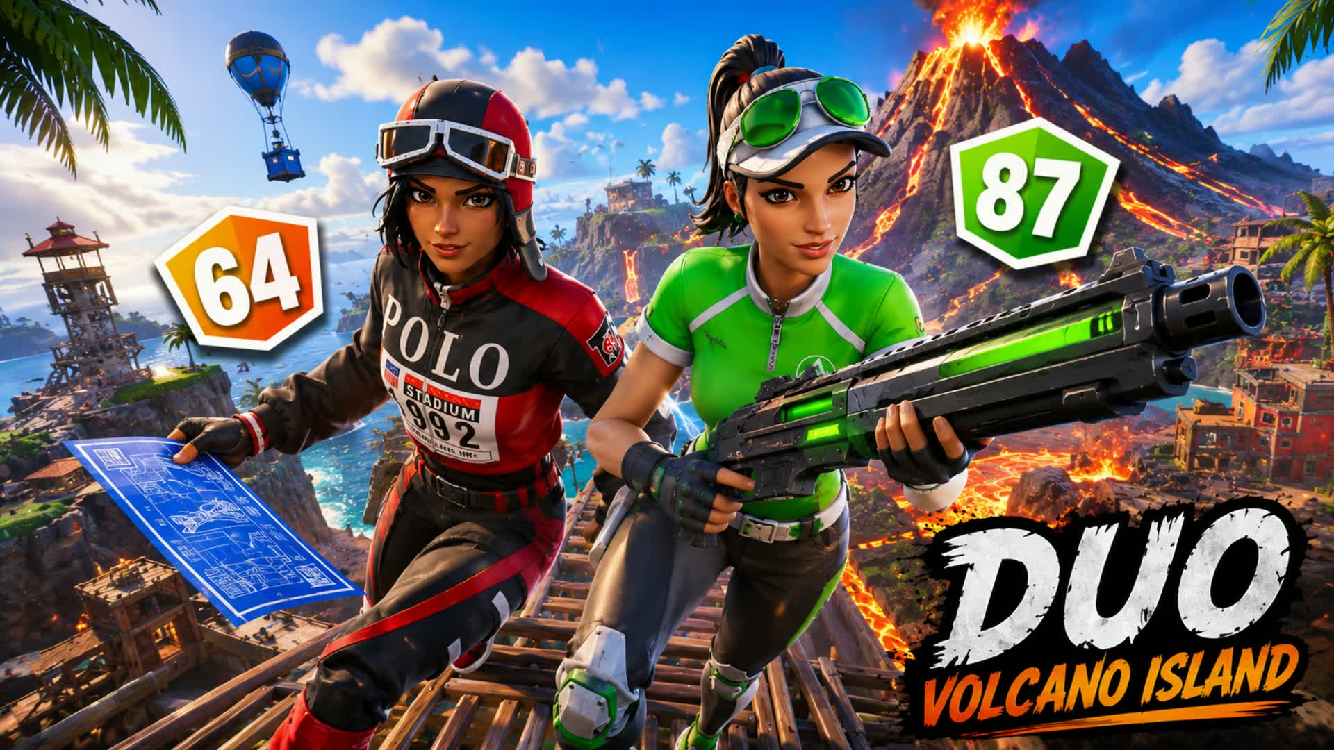 32 PLAYER DUO ZONEWARS