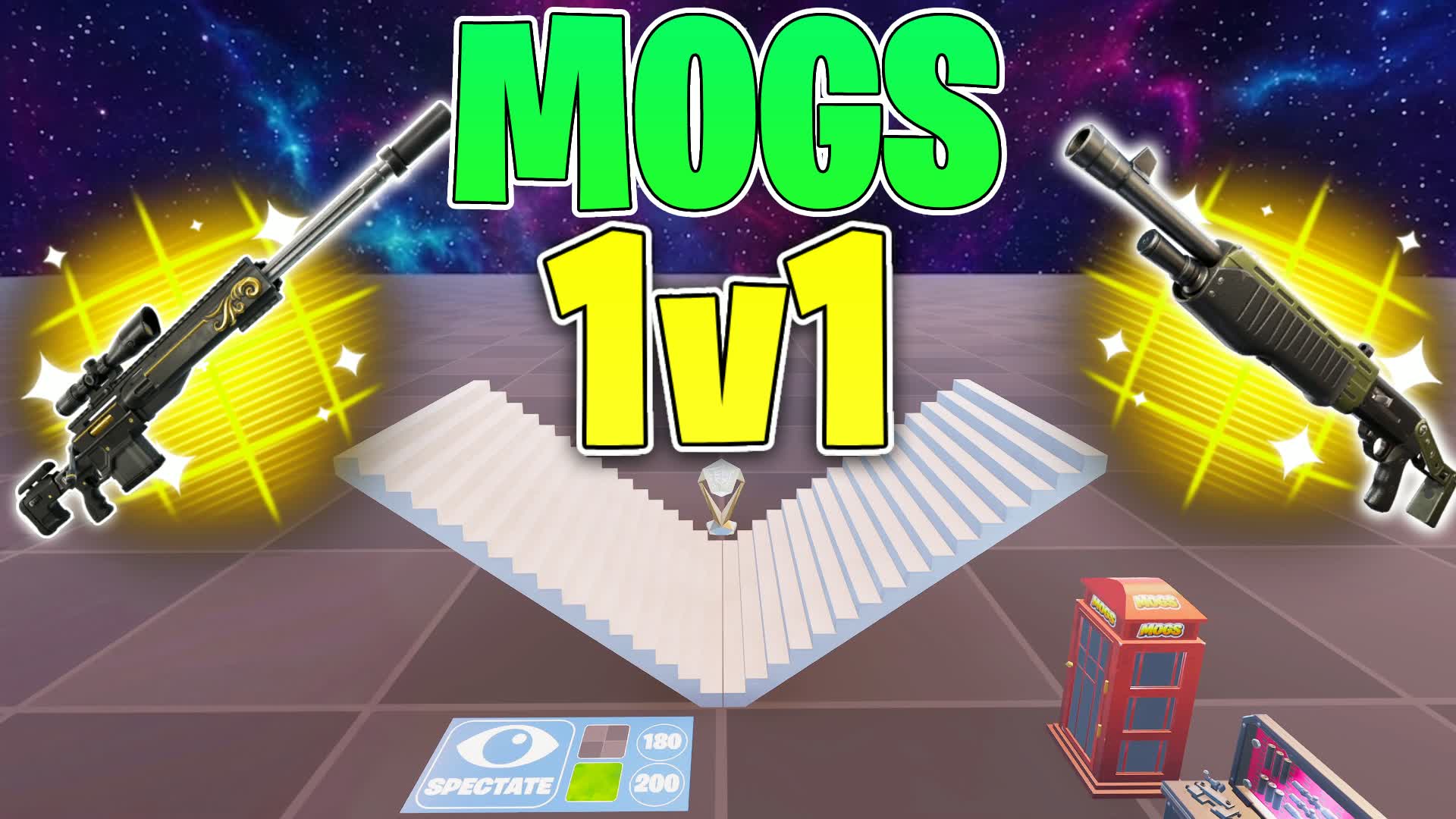 Mogs 1v1 Build Fights (200 Pumps)