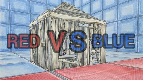 red vs blue scrim