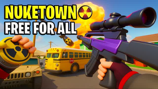 FREE FOR ALL NUKETOWN ⭐ FFA GUN GAME
