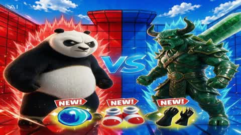 PANDA VS KAI RED VS BLUE 🔴🔵
