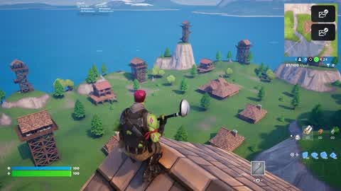 The wooden village