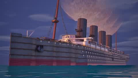 R.M.S. LUSITANIA - SHOWCASE