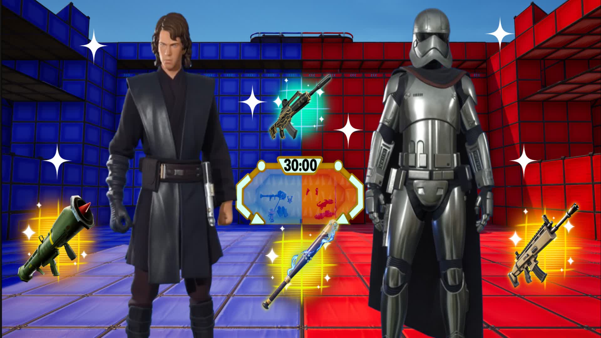 star🔴 RED vs BLUE 🔵