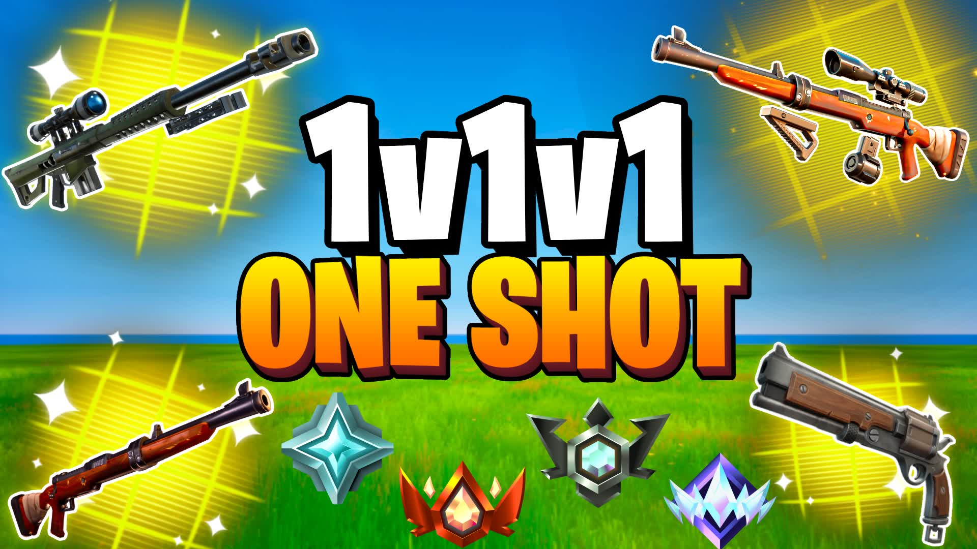 1v1v1 Ranked Sniper One Shot