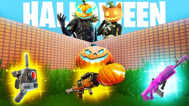 1v1 HALLOWEEN ALL GUNS - SUPER FFA