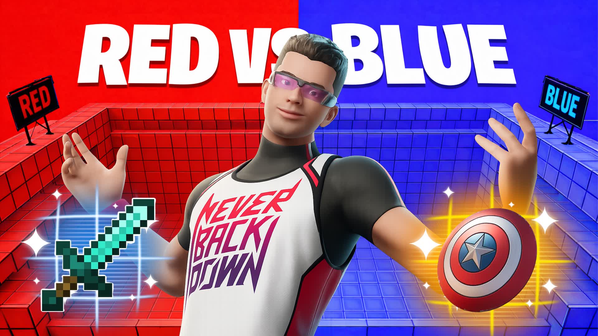 AMAZING RED VS BLUE [STROGX]