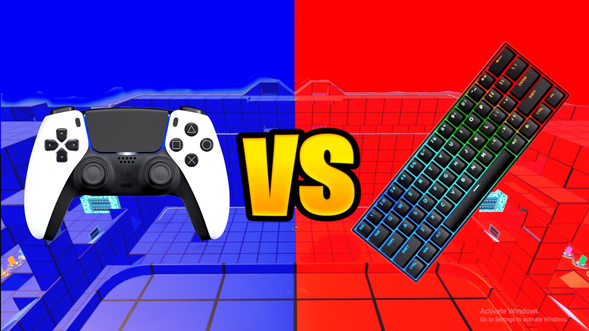 TMNT PS5 PRO VS PC RED VS BLUE 🔴🔵 NEW