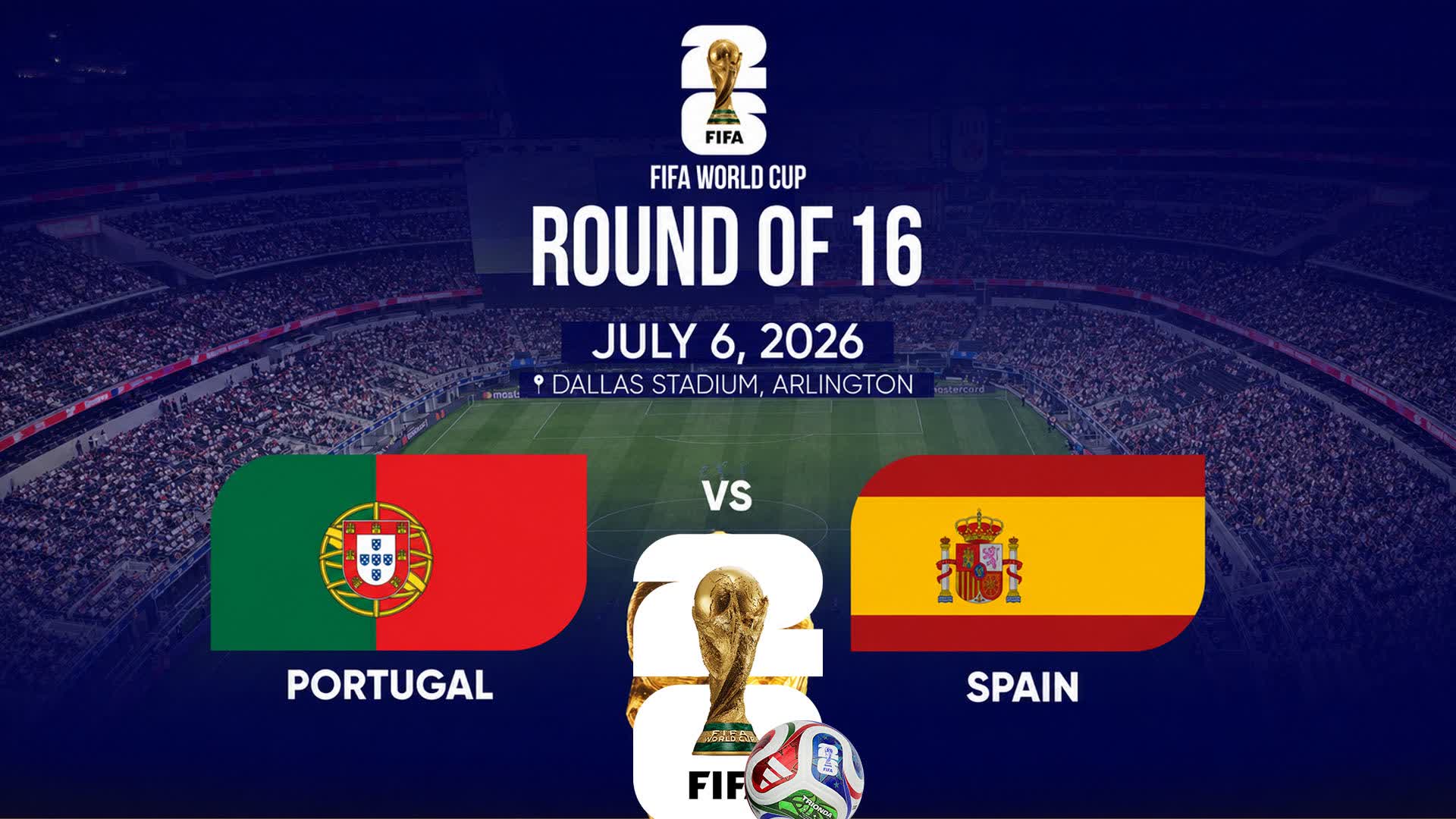 ESPAÑA vs PORTUGAL 🌎 FIFA WORLD CUP 26