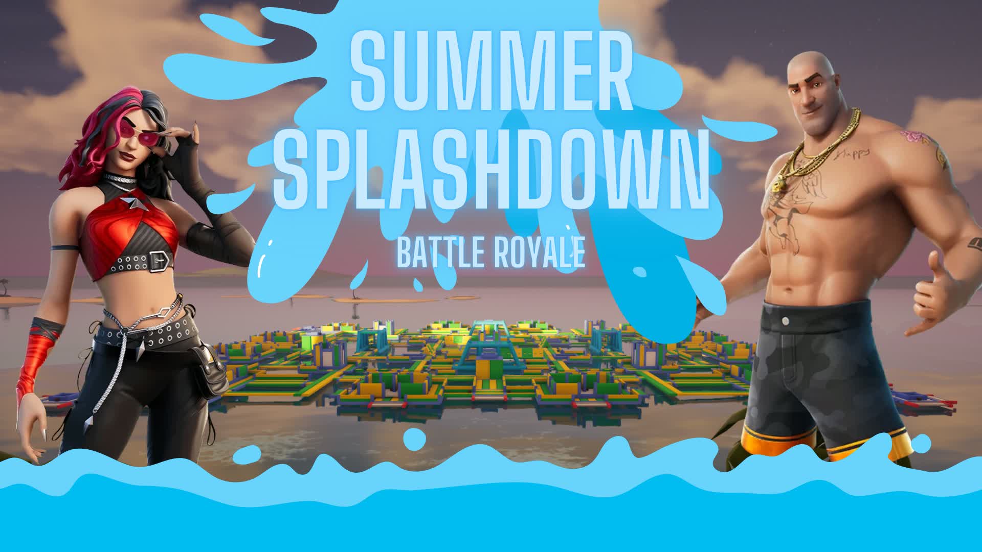 サマースプラッシュダウン-バトルロイヤル