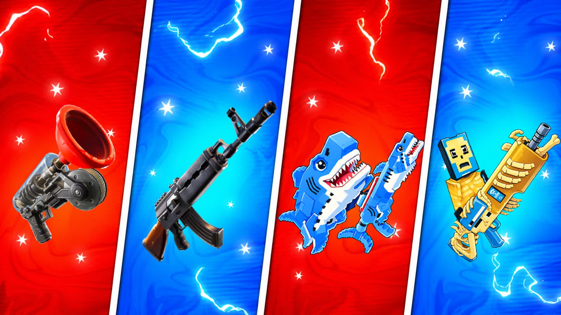 VILLAIN STAR 🔴🔵 RED VS BLUE🔴🔵