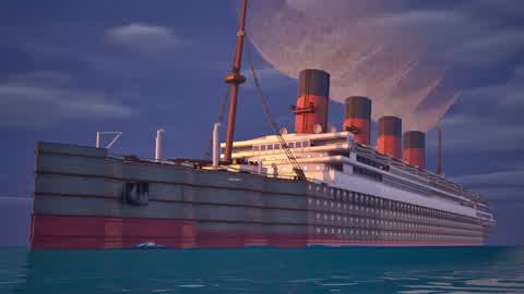 R.M.S. AQUITANIA - SHOWCASE