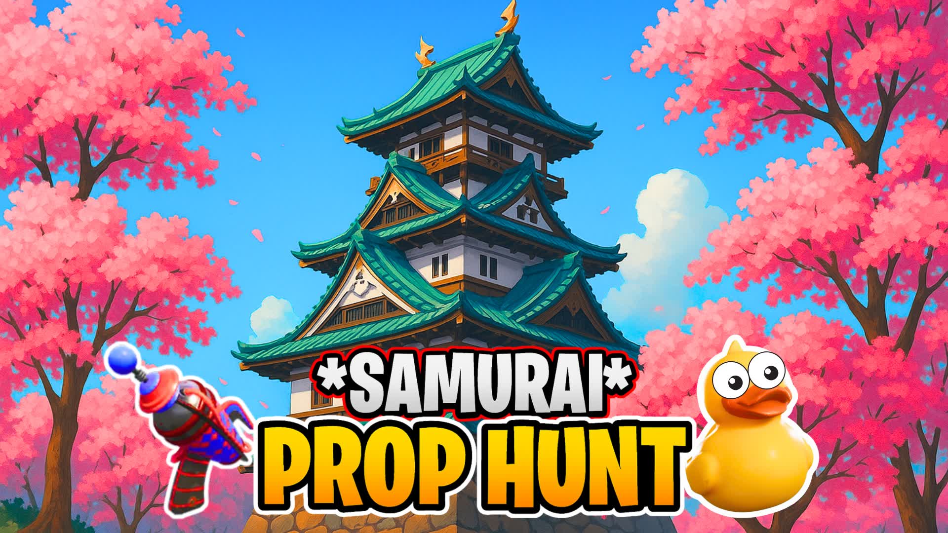 SAMURAI PROP HUNT🍙🏯