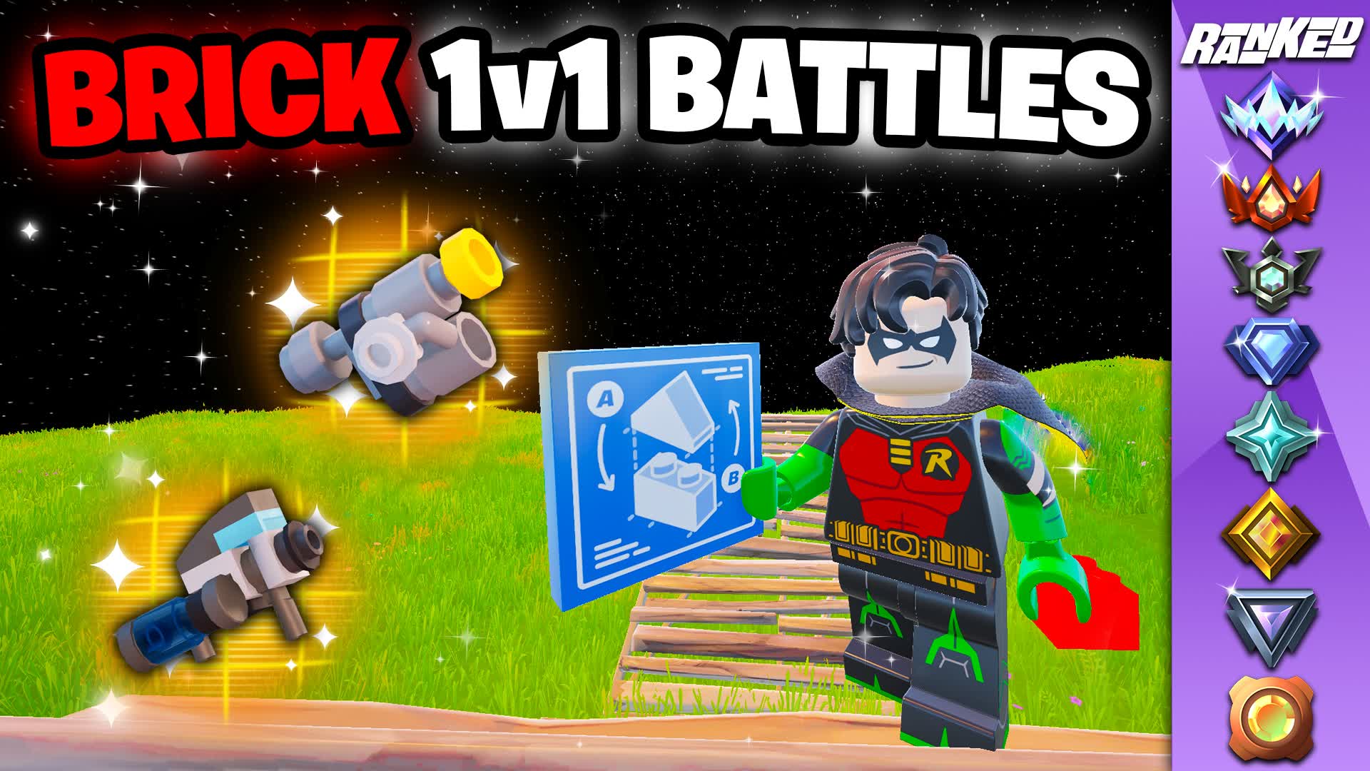 Brick 1v1 Battles 🧱 [Builds]