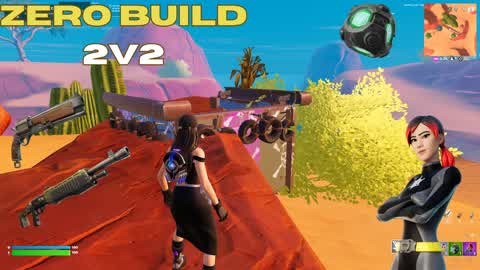 ZERO BUILD 2V2 DESERTO!