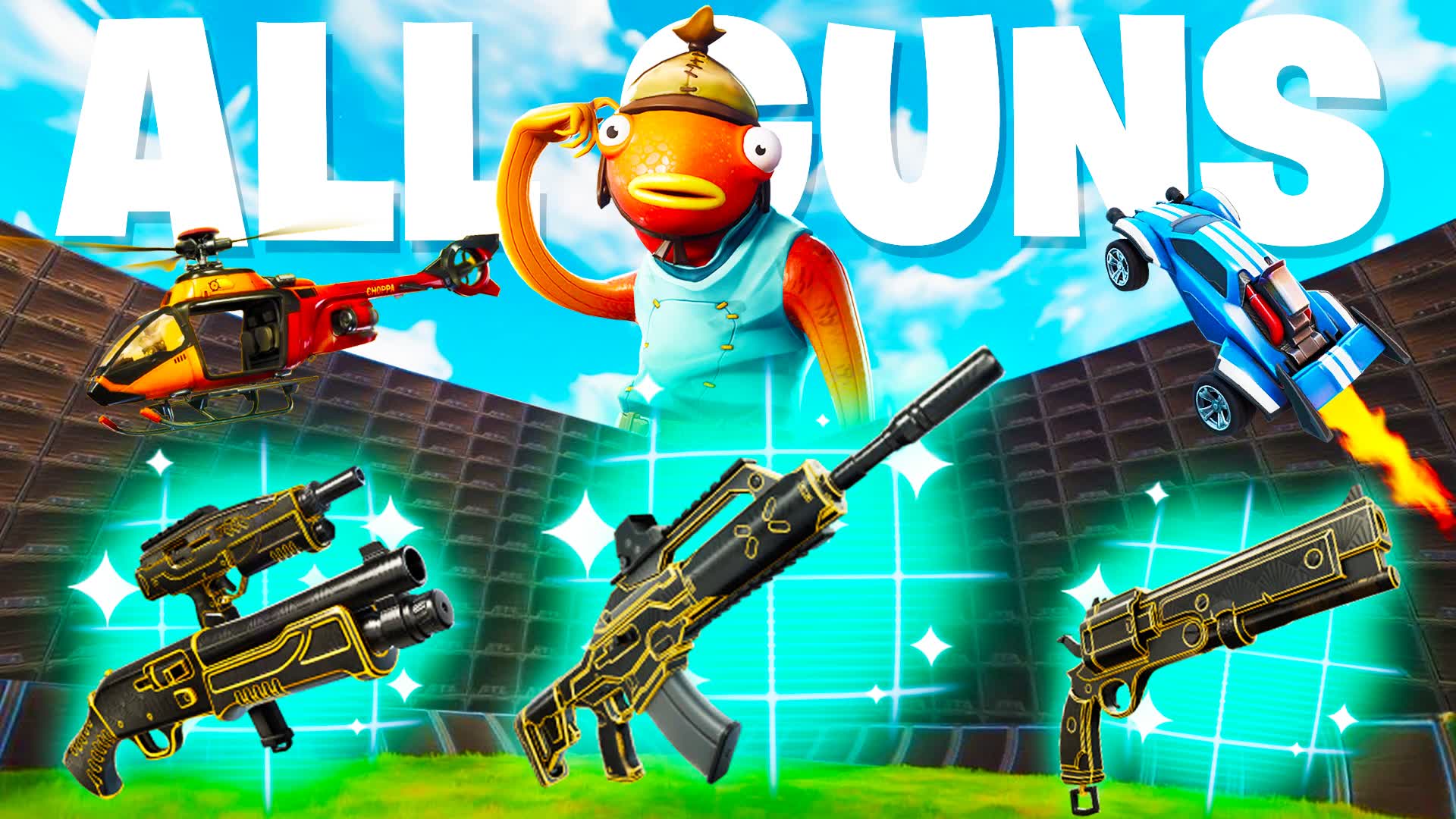 SUPER 1v1-VEHICLES VAULT & TMNT FFA ⭐