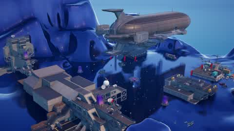 ❄️ Reflective Glacial Outpost Zero 🏔️