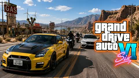 🌴 GDA VI 🌴 GRAND DRIVE CAR VIA