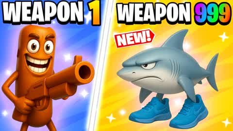 🤣INSANE MEME GUN GAME🔫ONE SHOT 🎯