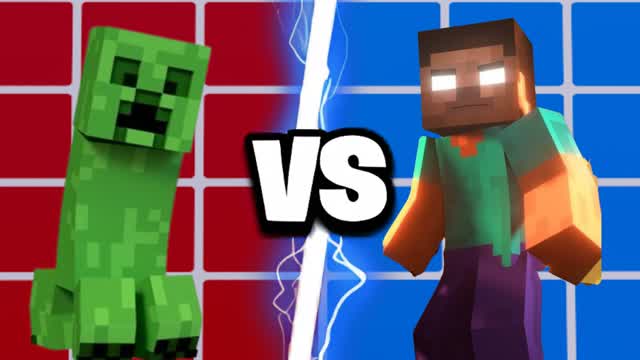 STEVE VS CREEPER đŽđ” MINECRAFT
