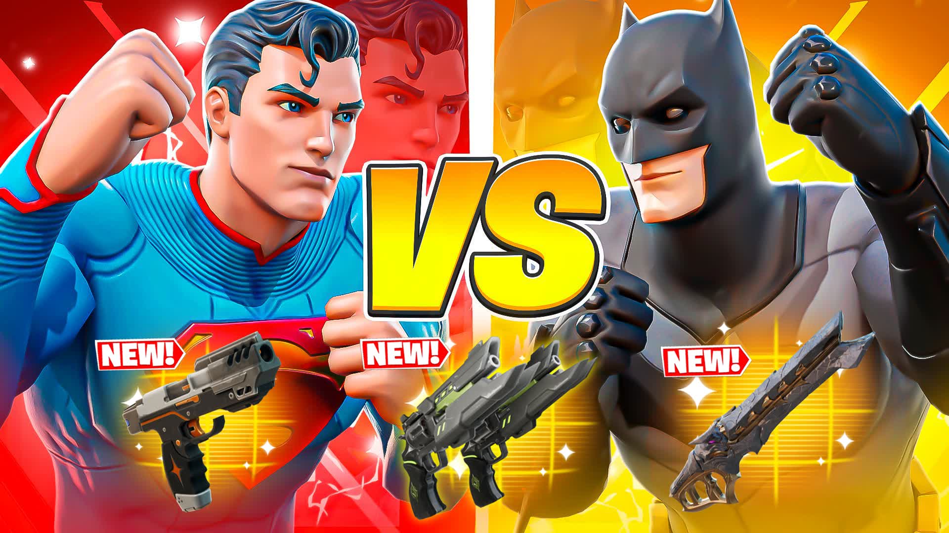 ULTRA SUPERMAN VS BATMAN RED VS BLUE🔴🔵
